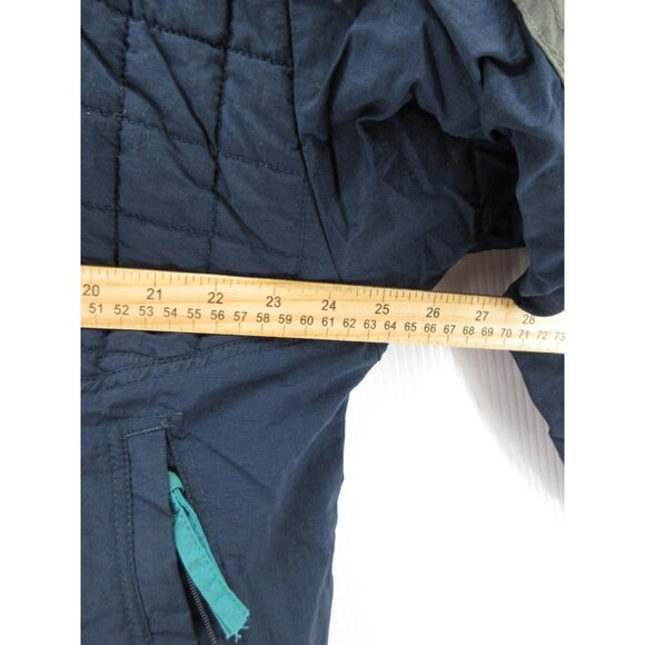 VINTAGE Field & Stream Jacket Medium Puffer Coat Heavy Duty Bomber 90s - Picture 6 of 12